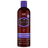 Après-shampooing à la biotine, au collagène et au café pour épaissir les cheveux Biotin Boost, 355 ml, Hask