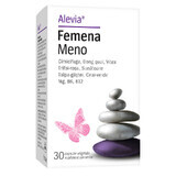 Supplément pour soutenir l'organisme pendant la péri-ménopause et la ménopause Femena Meno, 30 gélules végétales, Alevia