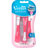 Rasoirs Gillette Venus pour peau sensible, 6 pièces