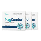 MagCombo Complex Magnésium 940 mg 3x20 gélules, Vitaslim 