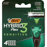 Recharges pour rasoir BIC 3Flex 3 Sensitive, 1 pièce