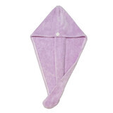 Serviette sèche-cheveux, violet, 1 pièce, You First