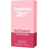 Reebok ACTIVATE YOUR SENSES eau de toilette pour homme, 50 ml