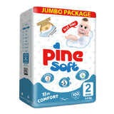 PINE Scutece mini 3-6 kg marime 2 x102 buc