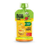 Smoothie naturel à la banane, à l'ananas et à la mangue, 120 g, Bob Snail