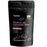 Pépites de chocolat blanc bio, 125 g, Niavis