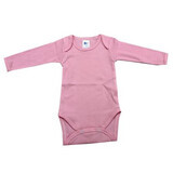 Body en coton côtelé à manches longues, 18-24 mois, Pink, Baltic Bebe