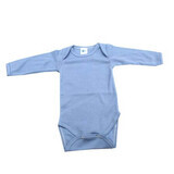 Body à manches longues en coton Rib, 3-6 mois, Blue, Baltic Bebe