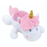 Lampe musicale en peluche, 39 cm, Licorne, Jemini