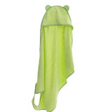 Bebehug hooded towel, 115x75cm, Green, Twindeco