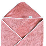 Baby hooded towel, 80x100 cm, Pink, Tuxi Brands