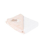 Baby hooded towel, 90x90 cm, Beige, Kikka Boo