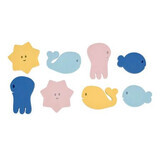 Badabulle aquatic animals bath puzzle