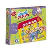 Puzzel met geluiden, +2 jaar, Huis, Reig