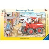 Puzzle Excavator, 15 pieces, Ravensburger