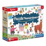 Puzzle di numeri, Agerino, +3 anni, Clementoni