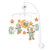 Carrousel musical mobile Sleepy Friends, +0 mois, Fehn