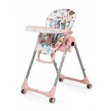 Chaise haute Prima Pappa Zero Follow Me 2 en 1, Super Girl, Peg Perego