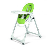 Chaise haute Prima Pappa Zero Follow Me 2 en 1, Wonder Green, Peg Perego