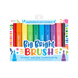 Big Bright Brush abwaschbare Buntstifte, 10 Farben, Ooly