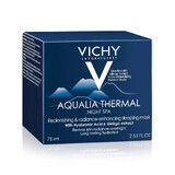 Vichy Aqualia Gel-cremă hidratant de noapte cu efect anti-oboseala  Thermal SPA, 75 ml