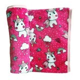 Cozy Fleece soft blanket, 70x90 cm, Unicorn, Tuxi Brands