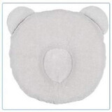 P'tit Panda coussin en mousse à mémoire de forme, Gris, Candide Expert