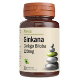 Ginkana Ginkgo Biloba 120mg, 30 comprimés, Alevia
