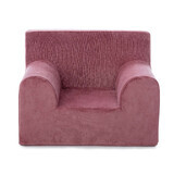 Fauteuil en velours pour enfants, Antique Pink, Twindeco