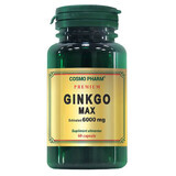 Ginkgo Max 6000mg, 60 capsules, Cosmopharm