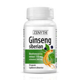 Ginseng sibérien 150 mg, 30 gélules, Zenyth