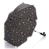 Umbrella with UV 50+ protection, gray stars, Fillikid