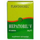 Hepatobil V, 40 comprimés, Plantavorel
