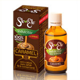 SteviElle Édulcorant à base de stévia aromatisé au caramel, 50 ml, Hermes Natural