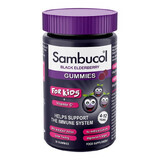 Gelées à l'extrait de sureau et à la vitamine C pour enfants, 30 pièces, Sambucol