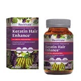 Keratin hair enhance, 60 capsules, ResVitale