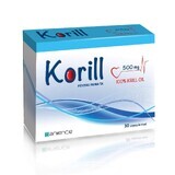 Korill pure huile de krill 500 mg, 30 capsules, Sanience