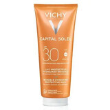 Vichy Capital Soleil Feuchtigkeitsspendende Sonnenschutzmilch für Gesicht und Körper SPF 30, 300 ml