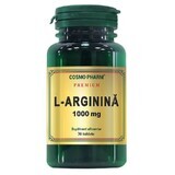 L-Arginin 1000mg, 30 Tabletten, Cosmopharm