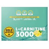 L-Carnitin 3000 mg mit Zitronengeschmack, 20 Fläschchen, Gold Nutrition