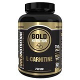 L-carnitine 750 mg, 60 gélules, Gold Nutrition