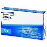 Lenti a contatto SofLens 59, -02.25, 6 pezzi, Bausch Lomb