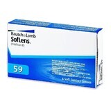 Lentilles de contact SofLens 59, -04.25, 6 pièces, Bausch Lomb