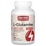 L-Glutamine 1000mg, Jarrow Formulas, 100 comprimés, Secom
