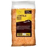 Linte rosie Eco, 500 g, Dragon Superfoods