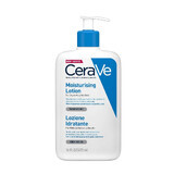 Lotion hydratante pour le visage et le corps pour les peaux sèches et très sèches, 473 ml, CeraVe