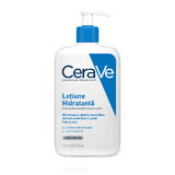 Lotion hydratante pour le visage et le corps pour les peaux sèches et très sèches, 473 ml, CeraVe