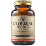 L-Tyrosine 500 mg, 50 gélules, Solgar