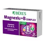 Complexe Magnésium + B, 30 comprimés pelliculés, Beres Pharmaceuticals Co