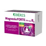 Magnésium forte 375 mg + B6, 50 comprimés pelliculés, Beres Pharmaceuticals Co